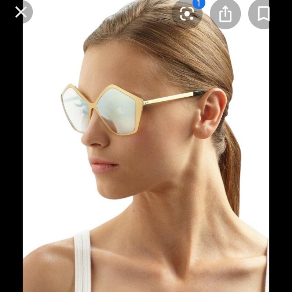 FLASH SALE Miu miu 🤩 gold metal sunglasses